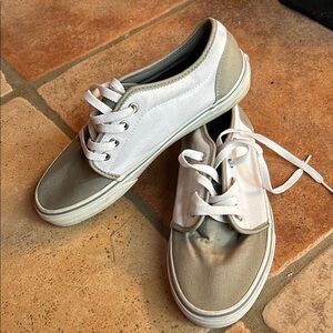 Vans Casual Gray and White